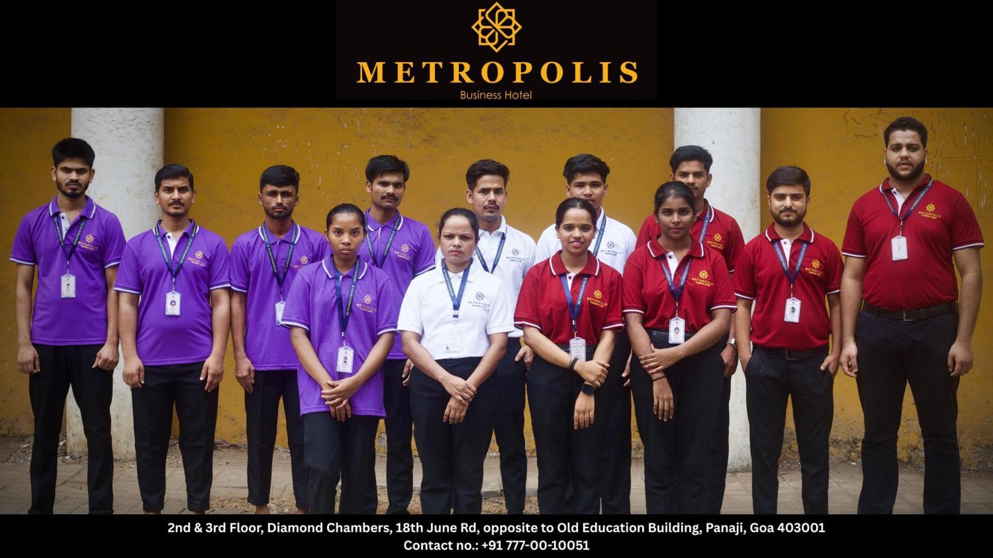 Metropolis Business Hotel Panaji Exterior foto